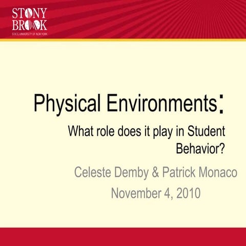 Physical Environments