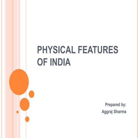 Physical features of India