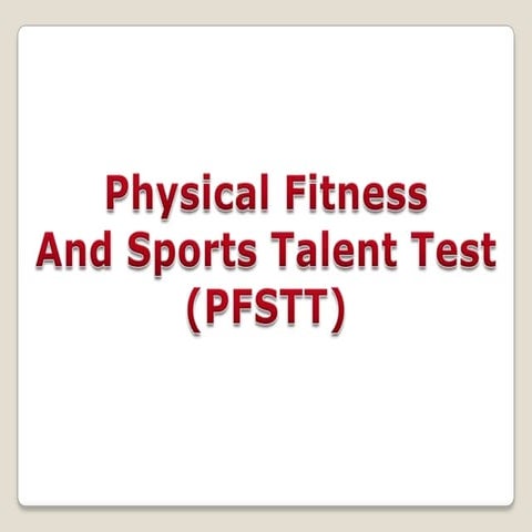 Physical fitness components