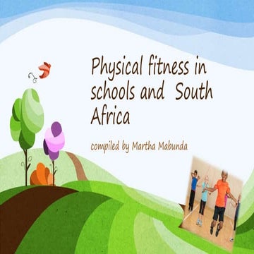 importance of physical fitness in schools | PPTX