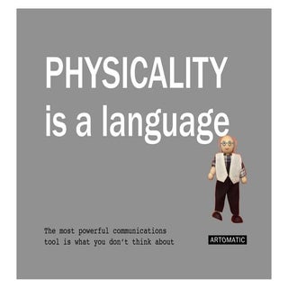 Physicality is a language — a brief...
