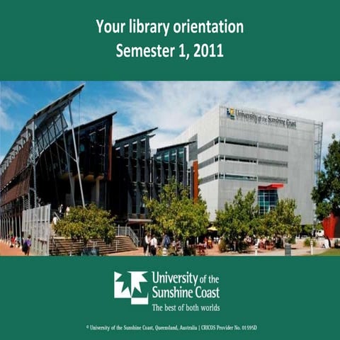 The Campus Llibrary at University of the Sunshine Coast