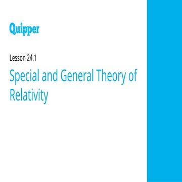 Physical Science SHS 24.1 Special and General Theory of Relativity.pptx