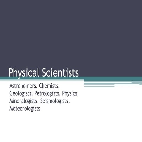 Medical scientists hannah | PPTX