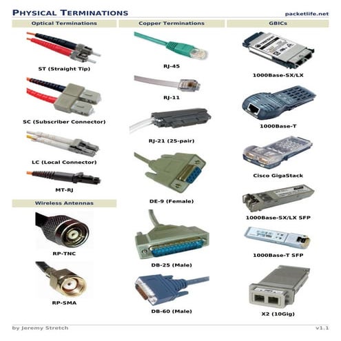 Physical terminations | PDF