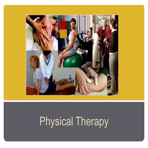 Introduction to physiotherapy | PPTX