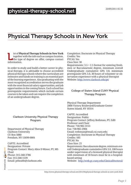 Physical therapy schools in texas