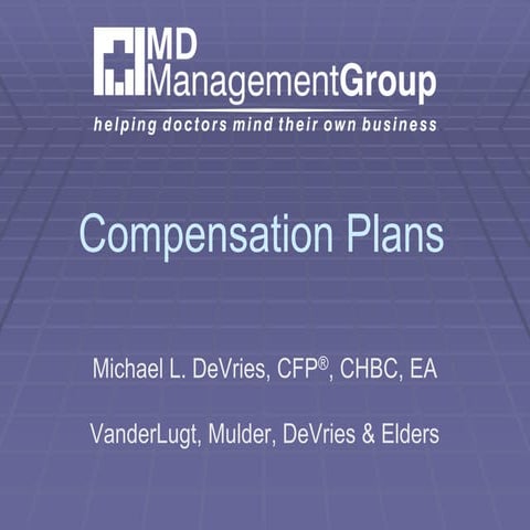 Physician compensation
