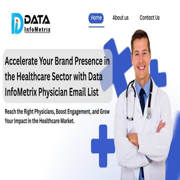 Accelerate Your Brand Presence in the Healthcare Sector with Our Physician Email List