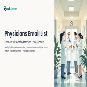 Healthcare Email List for B2B Marketing! | PDF