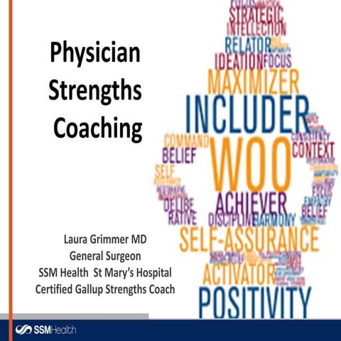 CliftonStrengths for Physician Wellness and Burnout