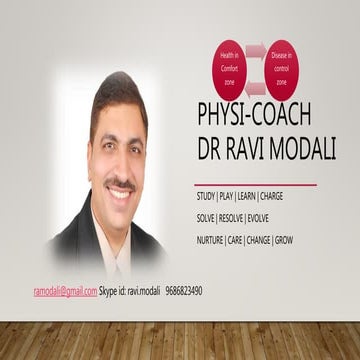 Wellness Orientation - Physi Coach Dr Ravi Modali
