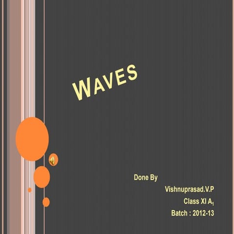 Physics - Waves | PPT