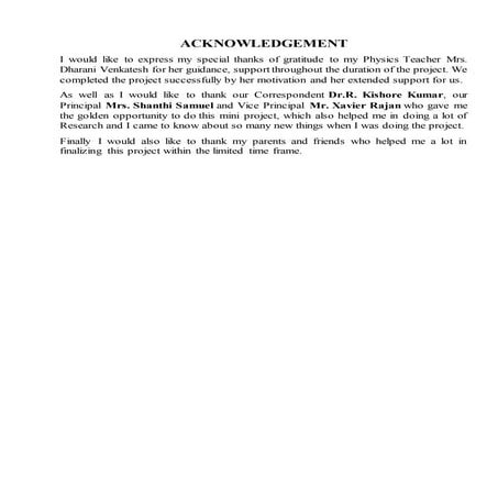 CBSE CLASS 12 PHYSICS PROJECT