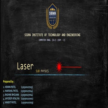 Laser