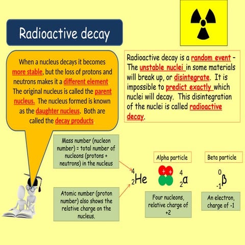 RADIOACTIVE DECAY AND HALF-LIFE CONCEPTS | PPT