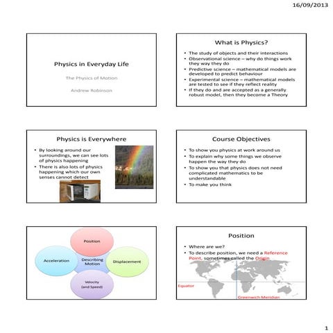 Physics in-everyday-life-motion