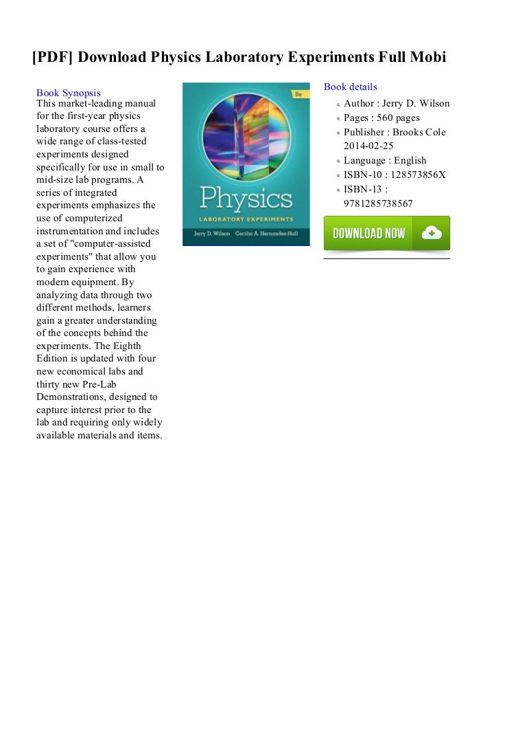 Physics laboratoryexperiments