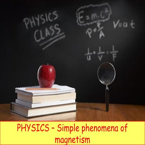 Physics 25 - Simple phenomena of magntism.pptx