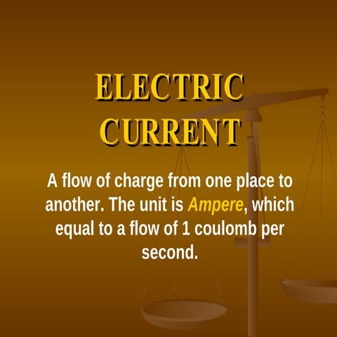 Electric Current