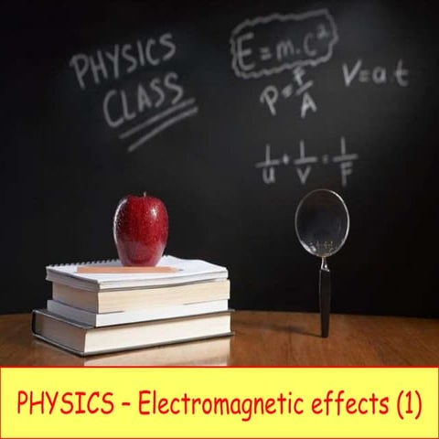 Physics 32   electromagnetic effects 1