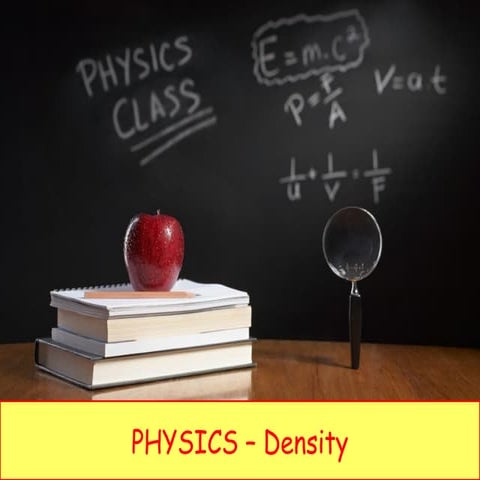 Density Ppt | PPT
