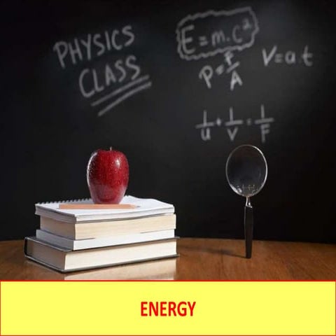 Physics 8 - Energy topic for igcse cambridge