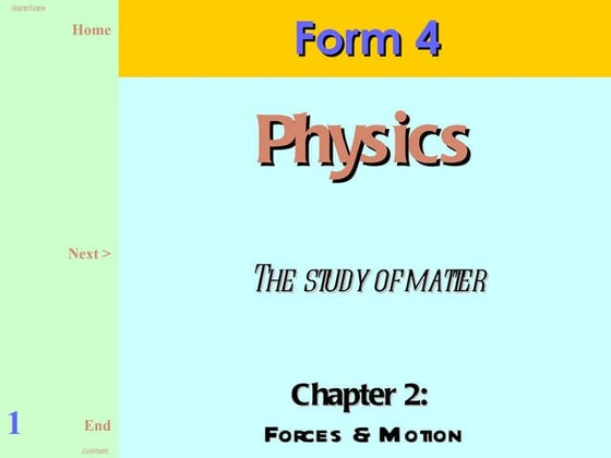 Chapter 3: Newtons law of motion and its applications | PPT