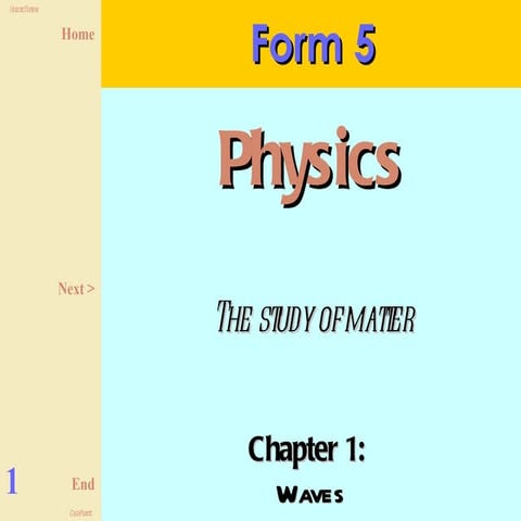 Physics form 5 chapter 1 | PPS | Physics | Science