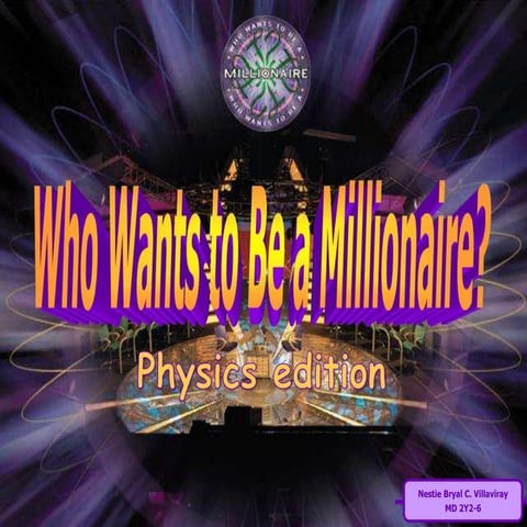 Physics game questionairre