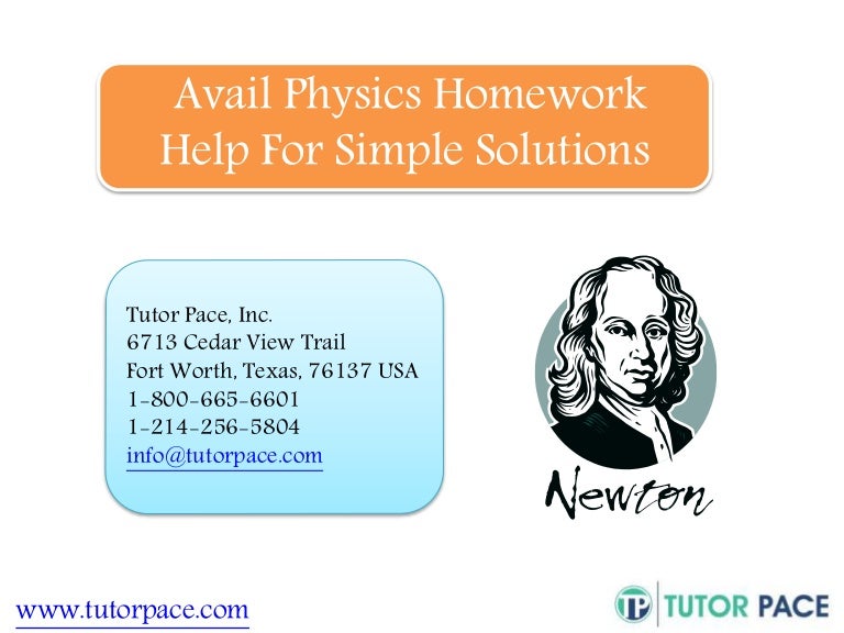 Physics homework helper