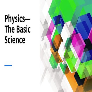 Physics in Motion and its History of its beginning.pptx