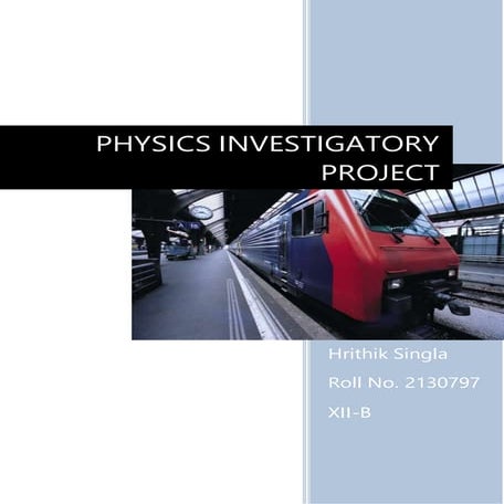 Physics investigatory projec tdocx