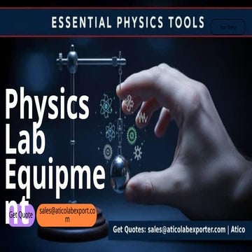 Physics Lab Equipment List for High School | PDF
