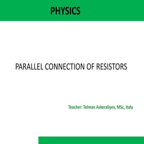 Physics parallel lesson