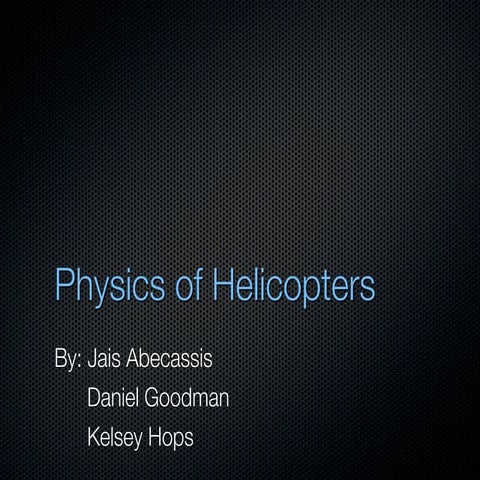 Physics Presentation Final 1