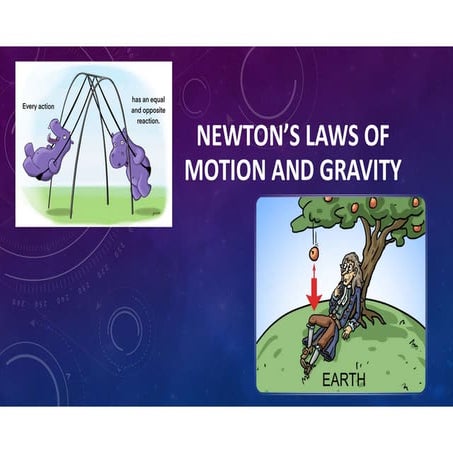 Newton laws of motion and gravity ,short notes .