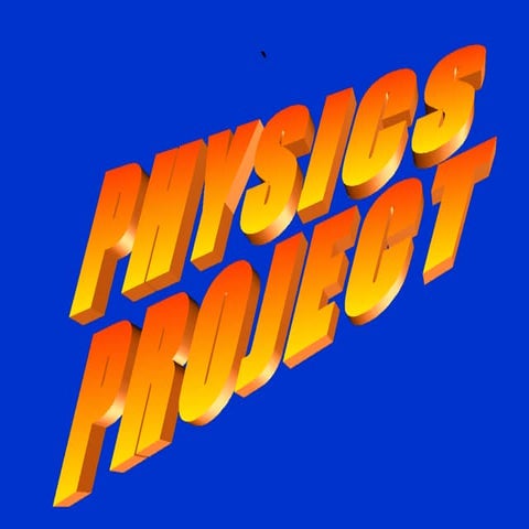 Physics project on electric circuit | PPT | Physics | Science