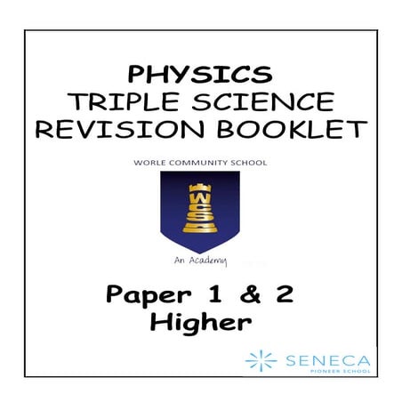 Physics+revision+booklet+(higher) | PDF