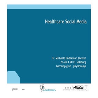 Healthcare Social Media am Physiocamp