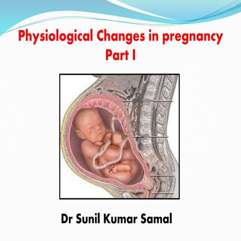 Physiological changes in pregnancy (part 1)