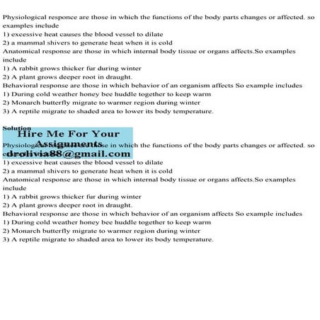 Physiological responce are those in which the functions of the body .pdf