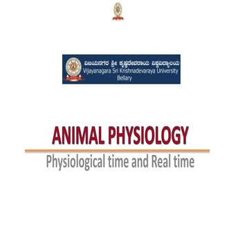 Physiological time