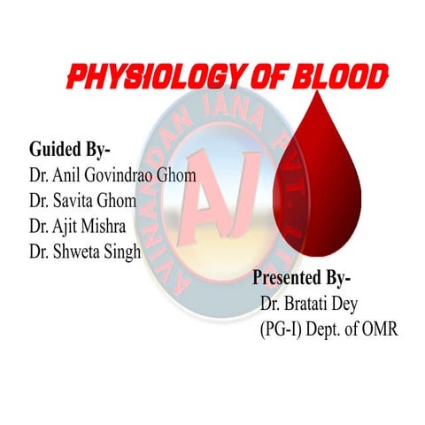 Blood (RBC, WBC, PLATELET)