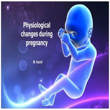 Changes in Respiratory System in Pregnancy | PPTX