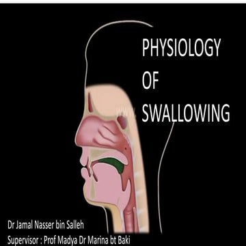 Physiology of swallowing | PPTX