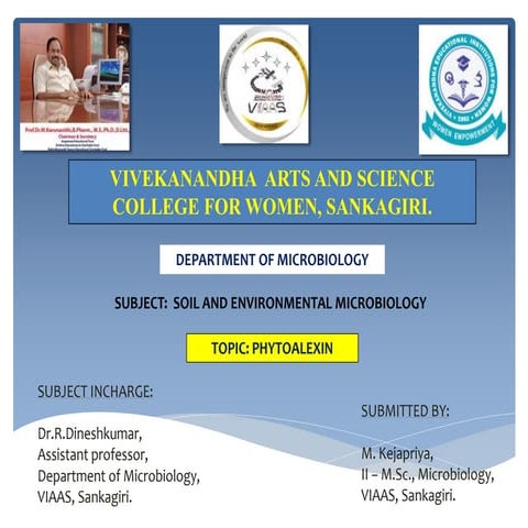 Phytoalexin , its types and importance..