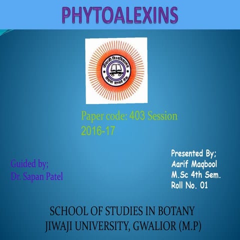 Phytoalexins ptt by AARIF