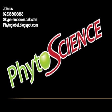 Phyto business presentation