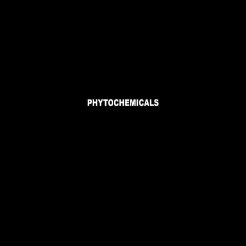 Phytochemicals